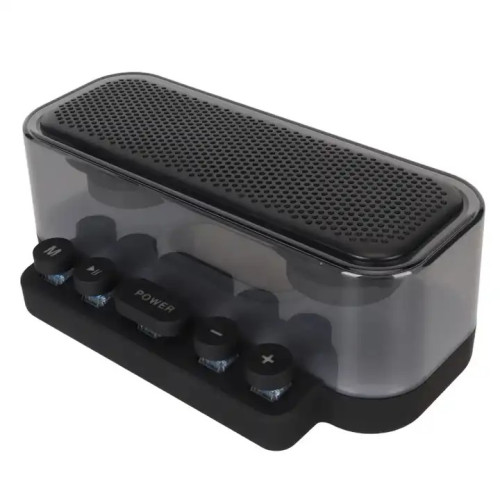 Бездротова портативна Bluetooth колонка з караоке-системою на 2 мікрофони EVIO LR Z6 (Чорний)