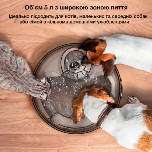 Поїлка-фонтан для собак і котів NPET DF10 