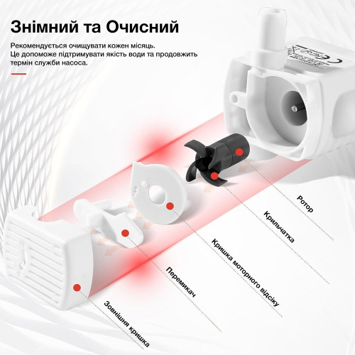 Насос для поїлки-фонтану NPET WF040
