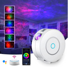 Проектор-нічник зоряного неба Evio Aurora Wi-Fi (Білий)