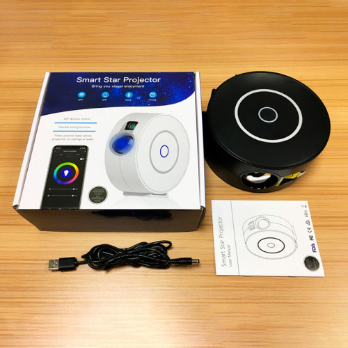 Проектор-нічник зоряного неба Evio Aurora Wi-Fi (Чорний)