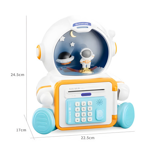 Дитяча електронна скарбничка - копілка сейф Heracles Астронавт 