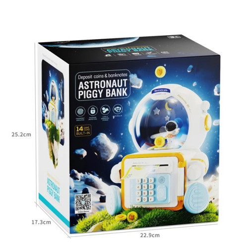Дитяча електронна скарбничка - копілка сейф Heracles Астронавт 